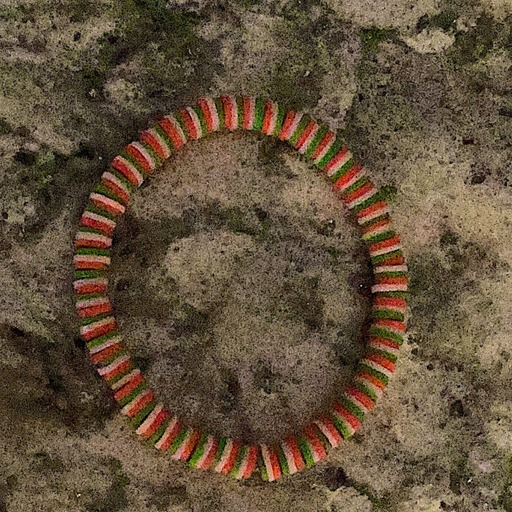Clay bead bracelet